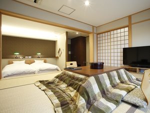 新館 露天風呂付き客室 冬