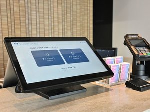 自動チェックイン機でスピーディーに♪