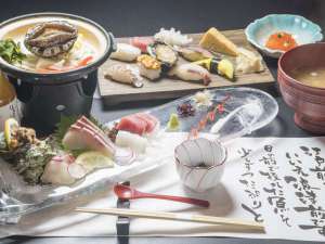 鮨屋台夕食一例