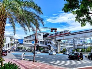 【旭橋駅】当館より徒歩5分