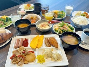 朝食バイキング