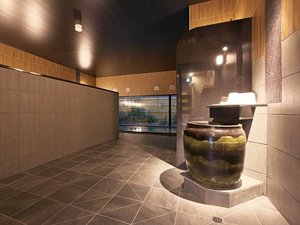 男性大浴場掛け湯