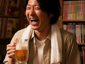 湯上りのサッポロビールは最高!ドリンク1杯無料のプランもご用意しています