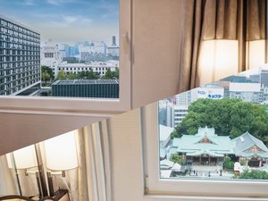 高層階ビューシングル/高層階ビューダブル※お部屋によって見える景色は異なります。