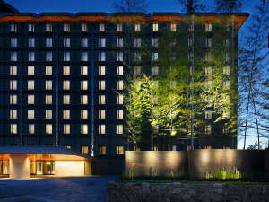 竹と光をモチーフとするホテルです
