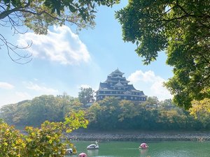 【岡山城】JR岡山駅/路面電車で4分/城下下車後徒歩10分