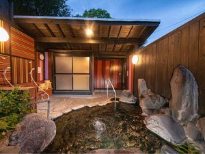 【家族露天風呂】静寂に包まれた癒しのひととき