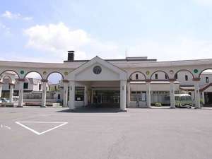 センターハウス富士山がお出迎え