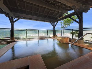 遠刈田温泉を日帰りで堪能「湯の里」<展望露天風呂>