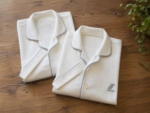 肌触りのよいワッフルナイトウェア《ワンピースタイプ:フリーサイズ》