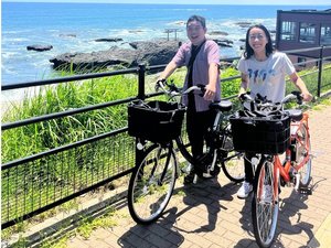 【レンタサイクル】電動自転車で楽々サイクリング!お気軽にご利用ください。