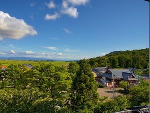 館内からの景色