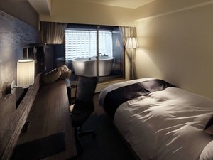 バステラスセミダブル半露天風呂付<低層階>3F喫煙ルーム5室/4階禁煙ルーム5室低層階フロア
