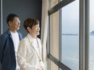 *【過ごし方】お部屋からは、ゆっくり海を眺められます