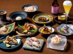 2026年 創作和食 -DAN- 秋の松茸コース一例