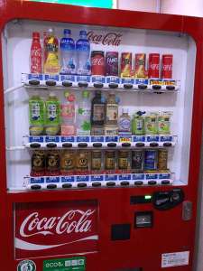 ドリンク自動販売機★5階