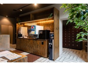 癒しの部屋 ドリンクコーナー