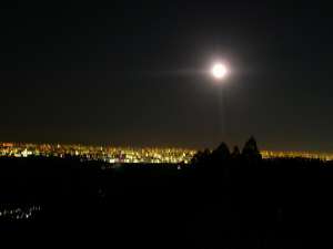 *夜には、東京の夜景が望め、幻想的な風景にうっとり♪