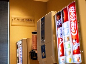 【ドリンクバー】24時間無料でご利用できます!