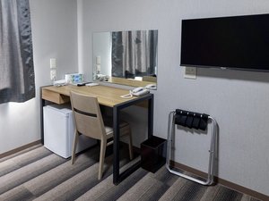 【シングル】シングル・セミダブルのお部屋の備品です。