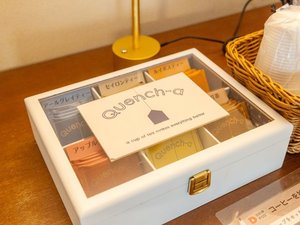 リラックスのお供にどうぞ♪数種類の紅茶がお部屋で楽しめます。