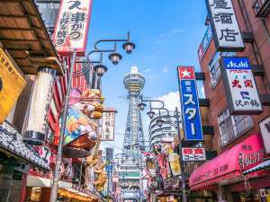お食事は大阪近辺で◎フロントで飲食店MAPもお渡ししております