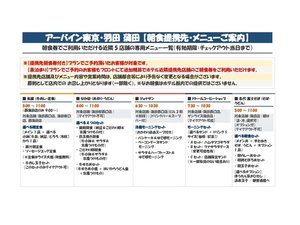 提携先朝食券プランのご案内