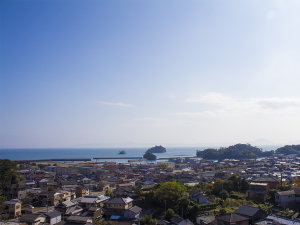 高層階からの眺め(海)