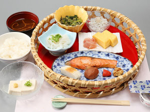 花かご御膳(朝食)の一例