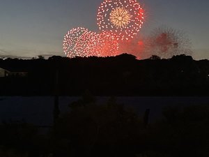 海洋博花火大会2026屋上テラスからご覧いただけます。