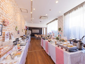 朝食会場