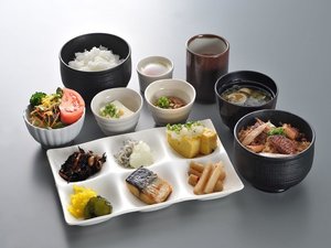 ■朝食■バランスのとれたお食事で1日をお過ごし下さい(一例)