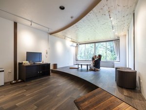 ・【客室一例:ペット可/わんちゃん部屋】大自然の中、静かな環境でのんびりとお過ごしいただけます