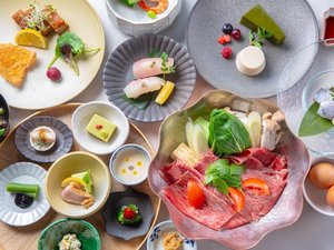 Image.贅を尽くした一夜の膳。