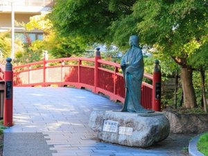 【瑞宝園】有馬温泉街「ねねの像」