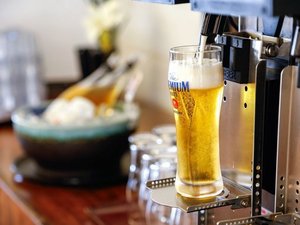 夕食時ドリンクバー