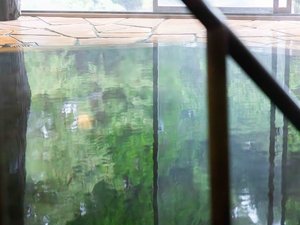 大浴場 源泉かけ流し温泉