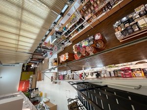 館内を上から見ると