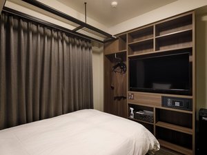 ■禁煙■レジデンシャルルーム■広さ15.0〜15.6u■ベッド幅120×195cm■2ドア冷蔵庫・電子レンジ