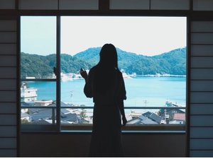 客室からの風景(海側)