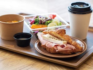 テイクアウト朝食