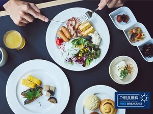 和風・洋風の朝食をビュッフェスタイルをお楽しみ頂けます。