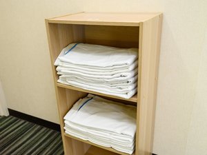 【館内】ワッフルガウン◆ご自由にお使いいただけます。