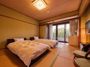 【客室】スタンダードルーム・和ベッド(一例)