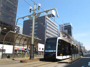 狸小路駅まで徒歩1分/市電イメージ(ポラリス)