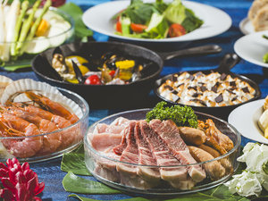 【夏季限定】シェフ厳選による宮古島や沖縄県産食材を味わえるバーベキュー ※イメージ