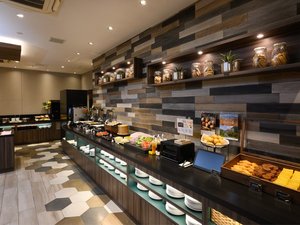 朝食ビュッフェ