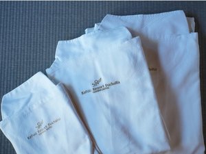 お寝間着はお子様サイズからご準備しております