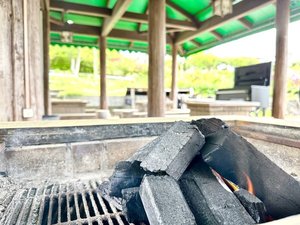 BBQの火起こし体験