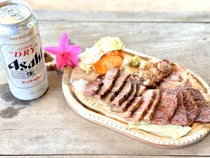 焼いた後、綺麗に盛ってみると・・・素敵!